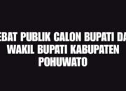Debat Cabub dan Cawabub Pohuwato, Menanti Pemimpin Yang Revolusioner