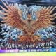Koreografi burung Garuda yang ditampilkan ribuan suporter saat Indonesia melawan Bahrain, bertajuk "Show Your Dignity" (Tunjukkan Martabatmu)