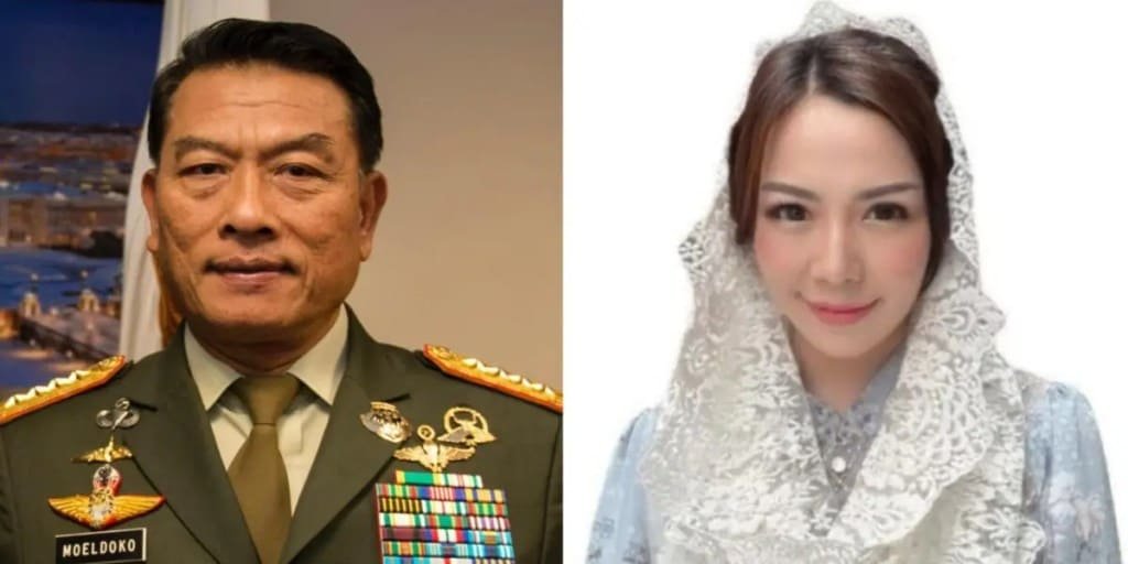 Trisya Suherman (Ketua Umum PADI/Kanan) dan Jenderal TNI (Purn.) Moeldoko (Majelis Tinggi Partai/kiri)