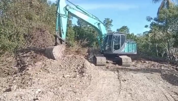 Terindikasi Abaikan Regulasi Galian C, Proyek Penggantian Jembatan Dulimata di Tapadaa Diduga Gunakan Material Ilegal