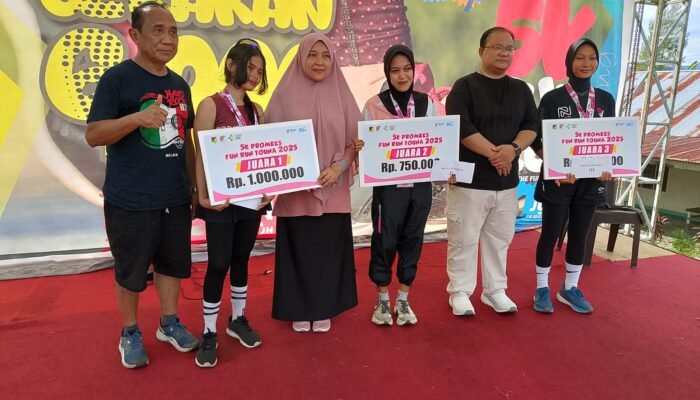 Fun Run 5K Tojo Una-Una: 500 Peserta Antusias, Dorong Generasi Muda Sehat dan Bebas Stunting!
