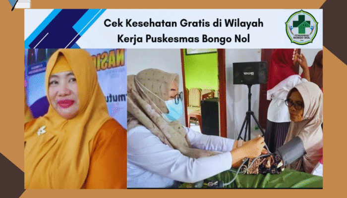 Langkah Proaktif Puskesmas Bongo Nol, Hadirkan Layanan Kesehatan Gratis Bagi Warga