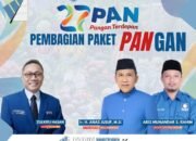 Anas Jusuf Sambut HUT PAN Ke-27 Dengan Aksi Nyata, Salurkan Bantuan Kepada Pelaku UMKM