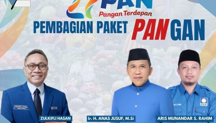 Anas Jusuf Sambut HUT PAN Ke-27 Dengan Aksi Nyata, Salurkan Bantuan Kepada Pelaku UMKM