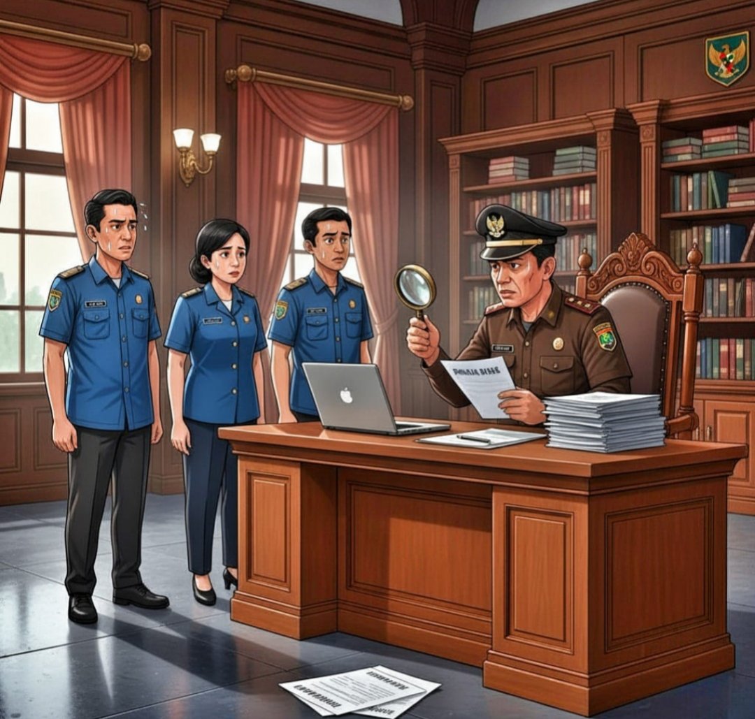 Ilustrasi Pemeriksaan Pegawai Sekretariat Dewan DPRD Boalemo oleh Kejaksaan Negeri Boalemo
