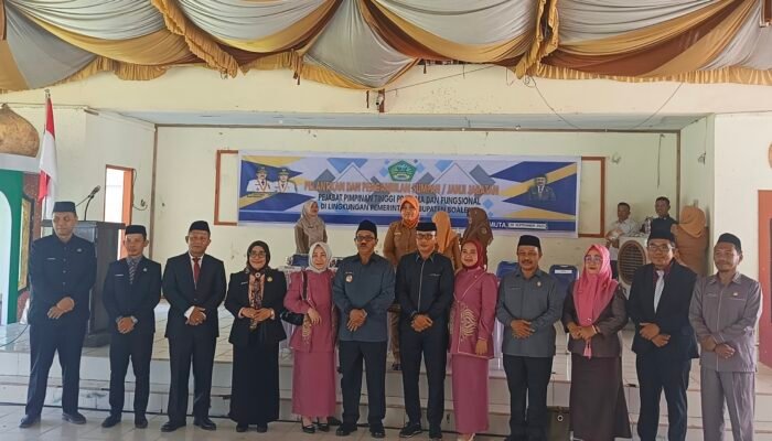 Bupati Boalemo Lakukan Rotasi Jabatan Eselon II, Tujuh Pejabat Pindah Posisi