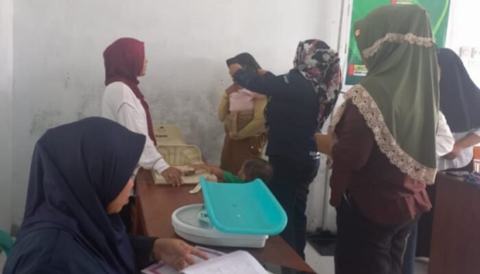Lewat Posyandu, Puskesmas Bongo Nol Perkuat Pemantauan Gizi dan Tumbuh Kembang Balita