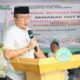 Wakil Bupati Boalemo, Lahmudin Hambali, saat menghadiri kegiatan sosial Pemuda Muhammadiyah dan Nasyiatul Aisyiyah dalam rangka menyemarakkan HUT ke-26 Kabupaten Boalemo, Minggu 5 Oktober 2025.