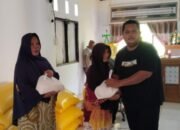 Wujud Kepedulian, 200 Lansia dan Janda di Dulupi Terima Bantuan Beras