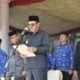Bupati Boalemo, Drs. H. Rum Pagau, saat menghadiri agenda pelantikan yang dirangkaikan dengan penandatanganan SK PPPK Paruh Waktu, yang digelar di Lapangan Alun-alun Tilamuta, Jumat 17 Oktober 2025.