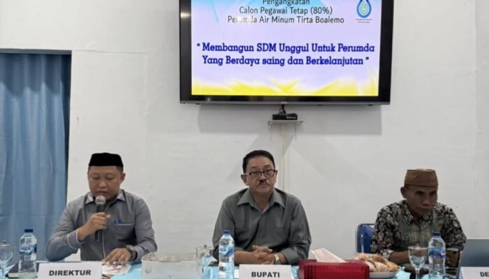 Pemda Boalemo Dukung Penuh Upaya Perumda Dalam Membangun SDM Unggul