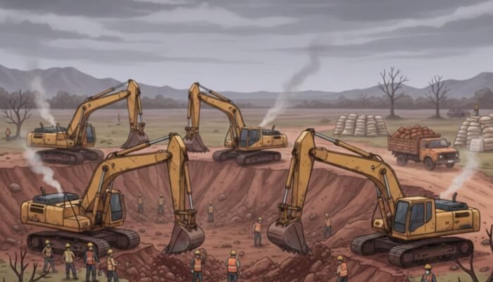 Alat Berat Keluar Masuk di Saritani, Kapolsek Enggan Berkomentar Lebih