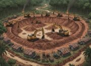 Prihatin Atas Dugaan Aktivitas Alat Berat, Pemuda Rumbia Turun Langsung Dampingi Kades dan BPD