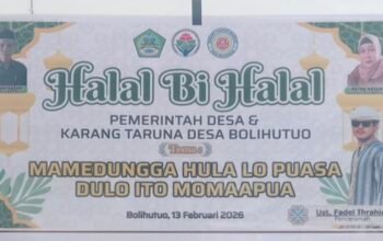 Jelang Ramadan Pemdes Bolihutuo Gelar Halal Bihalal, Mirwan: Momentum Pererat Silaturahmi
