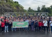 Bentuk Kepedulian Sosial, Polres Boalemo Gandeng Awak Media Bagikan 350 Paket Takjil