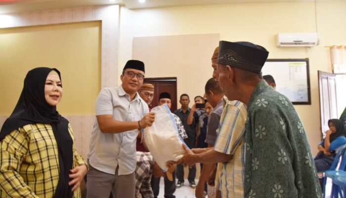 Wabup Lahmudin Hambali Pastikan Bantuan Pangan Pemprov Gorontalo Tepat Sasaran di Boalemo