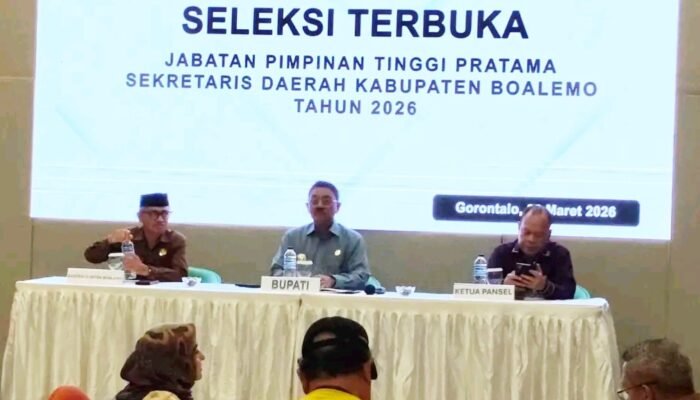 Bupati Rum Pastikan Seleksi Sekda Boalemo Transparan dan Berbasis Kinerja