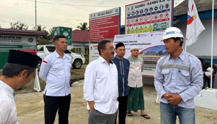 Pastikan Kualitas Pembangunan, Bupati Rum Pagau Tinjau Sekolah Rakyat Wonosari