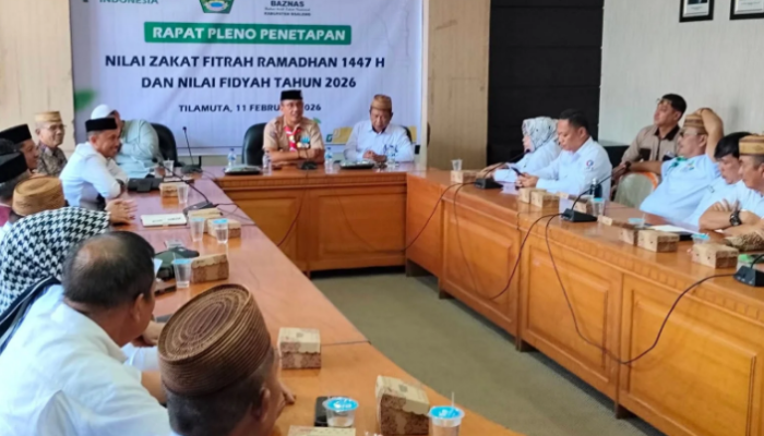 Pemkab Boalemo dan Baznas Sepakati Besaran Zakat Fitrah Ramadan 1447 H
