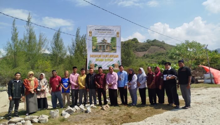 Pemdes Bolihutuo Tekankan Kolaborasi dan Gotong Royong Pada Pembangunan Mushola Wardatul Islah