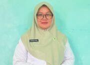 Kepala UPTD Puskesmas Bongo Nol, Bdn. Sri Utami Sumarji, SST.