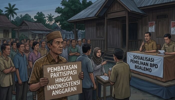 Pemilihan BPD di Boalemo dalam Bayang-Bayang Kepentingan: Pembatasan Partisipasi hingga Inkonsistensi Anggaran