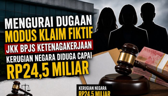 Mengurai Dugaan Modus Klaim Fiktif JKK BPJS Ketenagakerjaan, Kerugian Negara Diduga Capai Rp24,5 Miliar