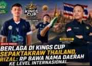 Berlaga di Kings Cup Sepaktakraw Thailand, Rizal: RP Bawa Nama Daerah ke Level Internasional