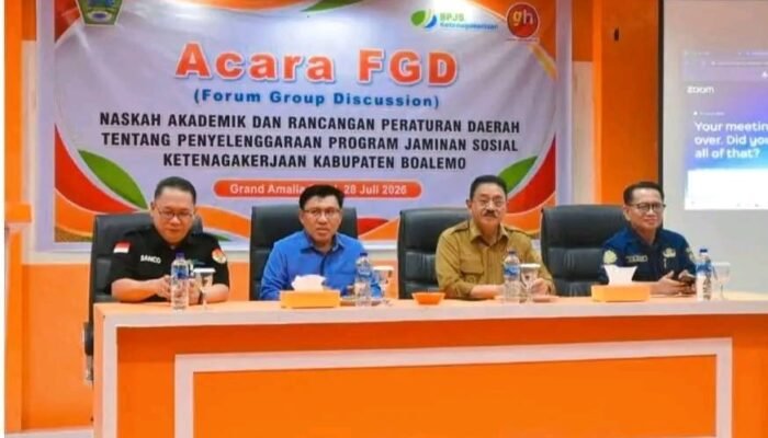 Berikan Perlindungan Hukum Komprehensif, Pemda Boalemo Godok Perda Jaminan Sosial