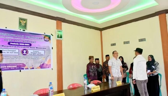 Kawal Demokrasi Desa Tetap Kondusif, Lahmuddin Hambali Pantau Langsung Pemilihan BPD