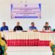 Agenda Forum Pembinaan Strategis yang menghadirkan Penasihat Ahli Bidang Manajemen Aparatur SDM, Dr. Yonatan Wiyoso, M.Si., bertempat di Aula Dinas Pendidikan dan Kebudayaan (Dikbud) Kabupaten Boalemo, Kamis 18 Juni 2026.