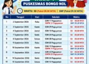 UPTD Puskesmas Bongo Nol Umumkan Jadwal BIAS, Berikut Ini Daftar Sekolah Sasaran !