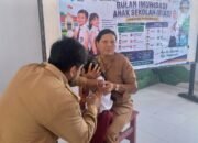Perkuat Imunitas Anak Sejak Dini, UPTD Puskesmas Bongo Nol Laksanakan BIAS di SDN 16 Paguyaman