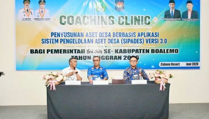 Ciptakan Tata Kelola Pemerintahan Modern, Pemkab Boalemo Latih Perangkat Desa Gunakan SIPADES
