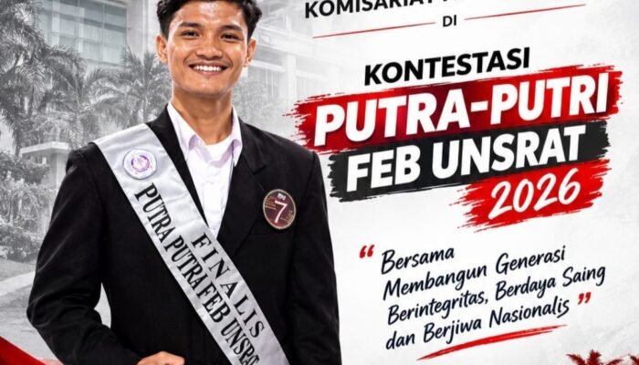 Foanita Waruwu Bawa Semangat Wisma Trisakti di Ajang Putra-Putri FEB Unsrat