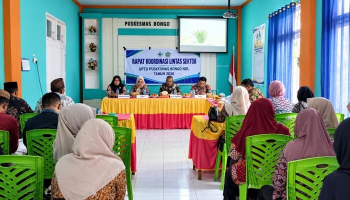 CKG Capai Target, Puskesmas Bongo Nol Perkuat Sinergi Lintas Sektor